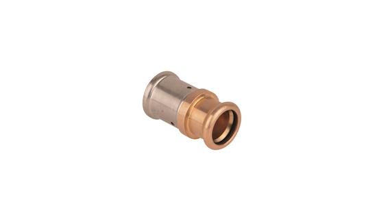 Adaptador Henco press-fit para cobre (perfil M)