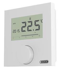 LCD kontrol termosztát, hűtés/fűtés + idő program