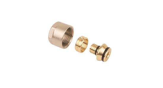 Nickel plated eurocone (3/4"F)