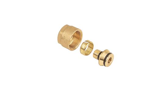 Raccord à visser eurocone (3/4"F) laiton non nickelé