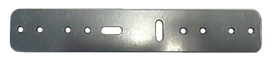Staffa in acciaio zincato per terminali con staffa