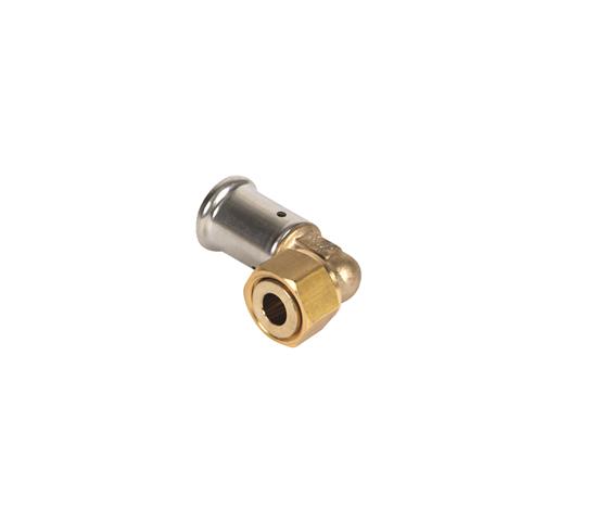Henco press swivel adapter with flat sealing, 90° (CW724)