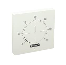 Analog thermostat heating, wired