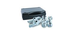 Set with universal jaw mounting unit and BE-H inserts Ø14, 16, 18, 20, 26, and 32